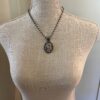 Solid Sterling Silver Native American Pendant and Chain - Image 4