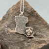 Sterling Silver Louisiana Pendant Necklace - Image 10