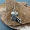Sterling Silver Louisiana Pendant Necklace - Image 2