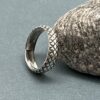 Sterling Silver Ring - Snakeskin