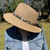 Hatband - Black & White African Agate - Image 4