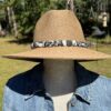 Hatband - Black & White African Agate - Image 7