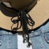 Hatband - Black & White African Agate - Image 9