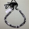 Hatband - Black & White African Agate - Image 2