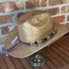 Hatband - Sparkle Purple Green Gold Mardi Gras or LSU